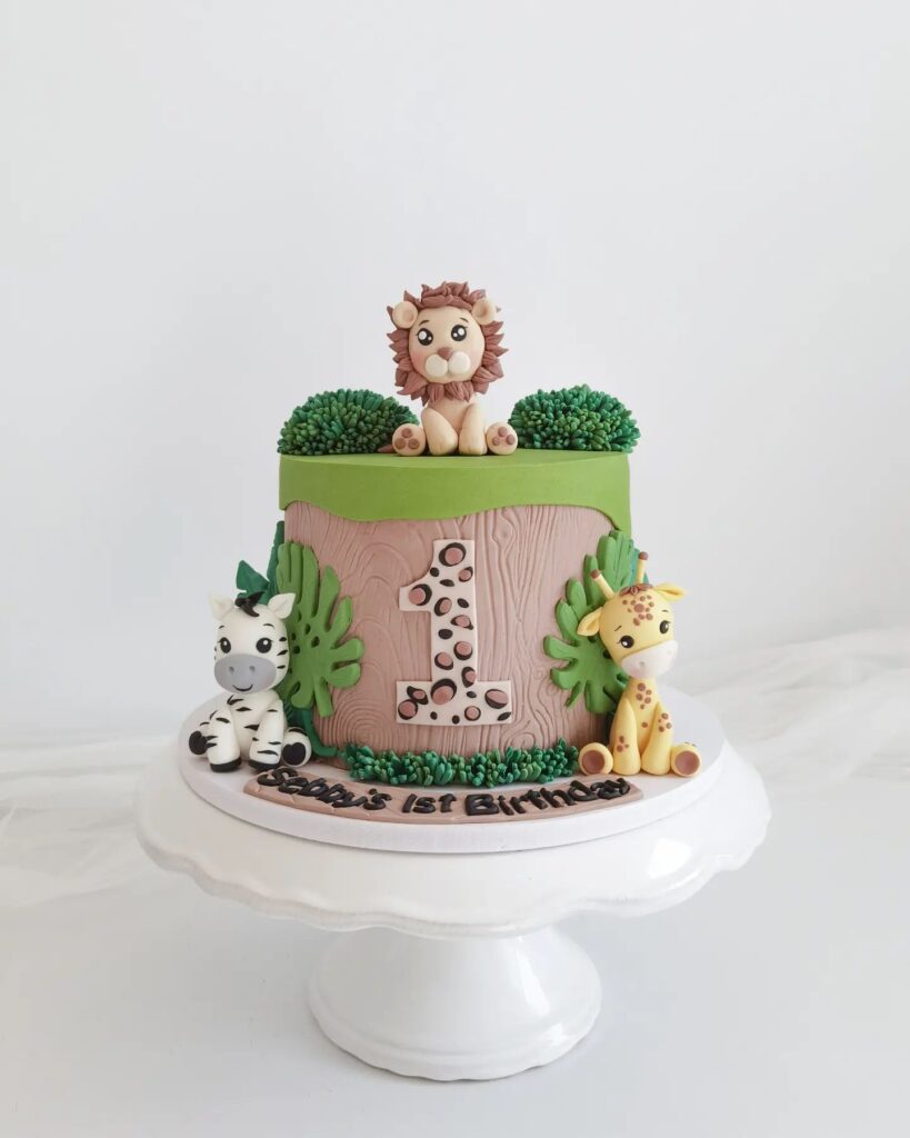 cake lion1 year old